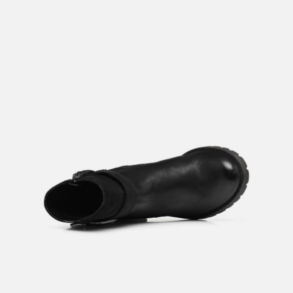 New Clarks Women's Clarkwell Hall Fashion Boot Leather Black Size 9.5W - Picture 4 of 13